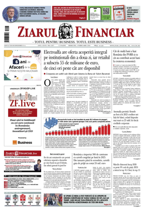 Cover of Ziarul Financiar