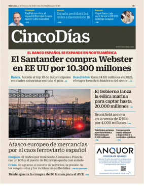 Cover of Cinco Dias