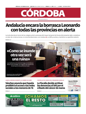 Cover of Diario Cordoba