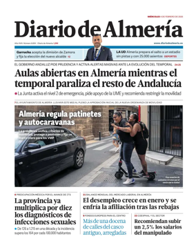 Cover of Diario de Almeria