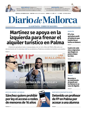 Cover of Diario de Mallorca
