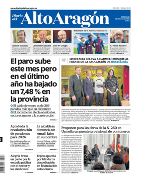 Cover of Diario del Alto Aragon