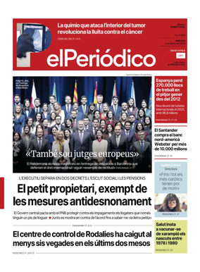 Cover of El Periodico - Catala
