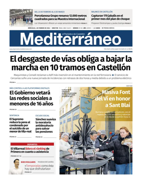Cover of El Periodico Mediterraneo
