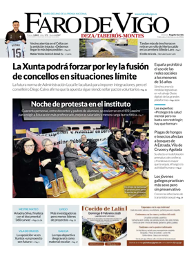 Cover of Faro de Vigo (Deza/Tabeiros-Montes)