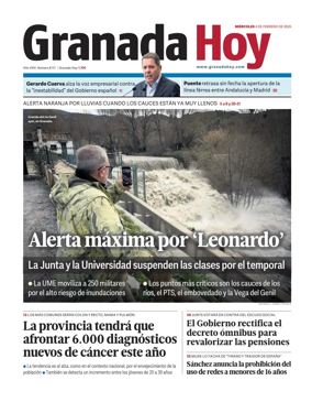 Cover of Granada Hoy