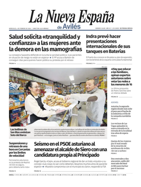 Cover of La Nueva Espana (Aviles)