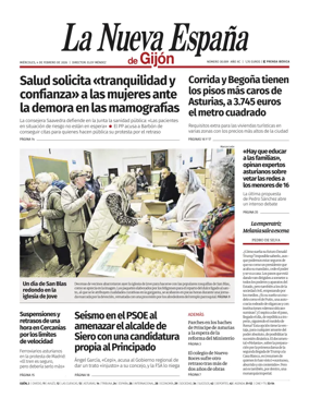 Cover of La Nueva Espana (Gijon)