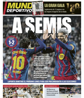 Cover of Mundo Deportivo (Barcelona)