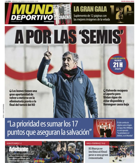 Cover of Mundo Deportivo (Bizkaia-Araba)
