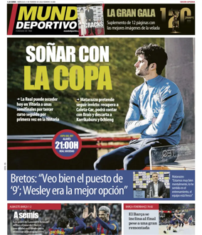 Cover of Mundo Deportivo (Gipuzkoa)