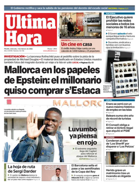 Cover of Ultima Hora