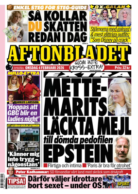 Cover of Aftonbladet