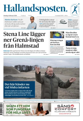 Cover of Hallandsposten