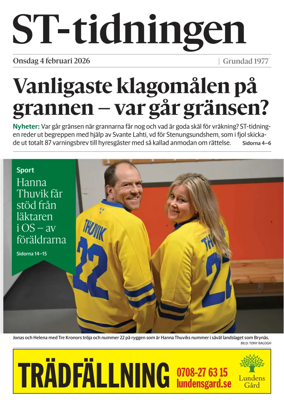 Cover of ST tidningen