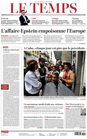 Cover of Le Temps