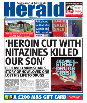 Cover of Ardrossan & Saltcoats Herald