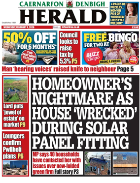 Cover of Caernarfon Herald