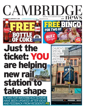 Cover of Cambridge News