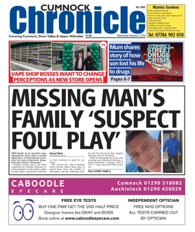 Cover of Cumnock Chronicle