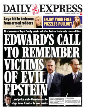 Cover of Daily Express