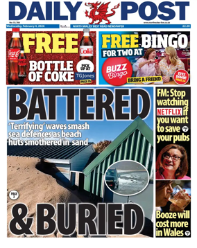 Cover of Daily Post (North Wales)