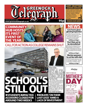 Cover of Greenock Telegraph