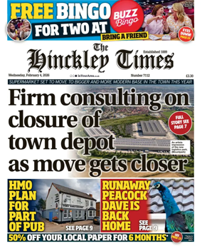 Cover of Hinckley Times