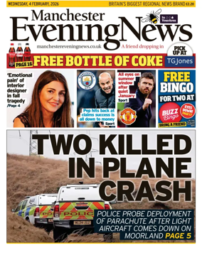 Cover of Manchester Evening News
