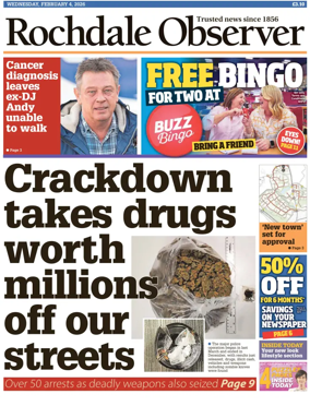 Cover of Rochdale Observer