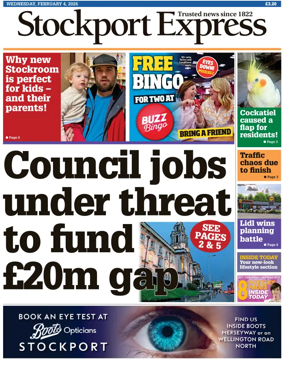 Cover of Stockport Express