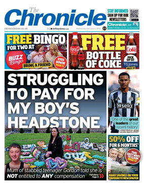 Cover of The Chronicle (South Tyneside and Durham)