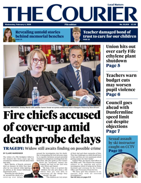 Cover of The Courier & Advertiser (Fife Edition)