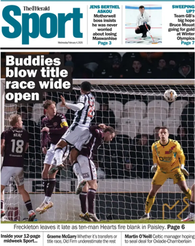 Cover of Herald Sport