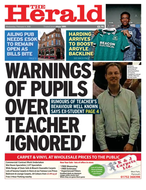 Cover of The Plymouth Herald