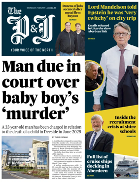 Cover of The Press and Journal (Aberdeen and Aberdeenshire)