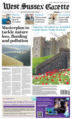 Cover of West Sussex Gazette