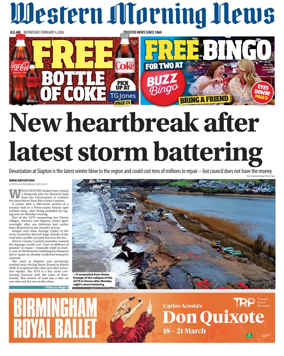 Cover of Western Morning News