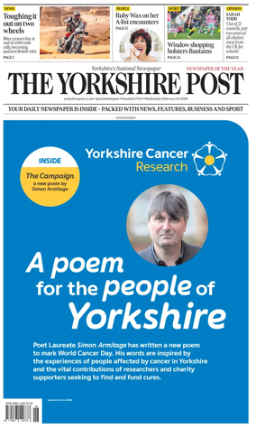 Cover of Yorkshire Post