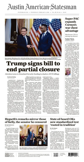 Cover of Austin American-Statesman