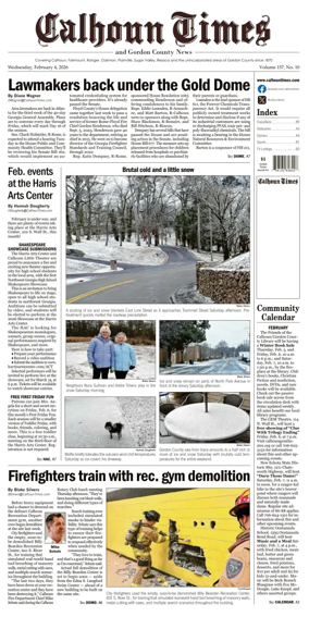 Cover of Calhoun Times