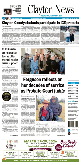 Cover of Clayton News