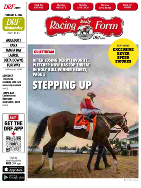 Cover of Daily Racing Form National Digital Edition