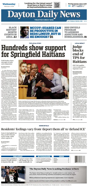 Cover of Dayton Daily News