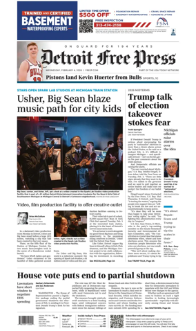 Cover of Detroit Free Press