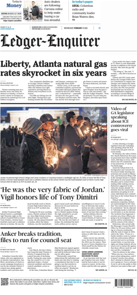 Cover of Ledger-Enquirer