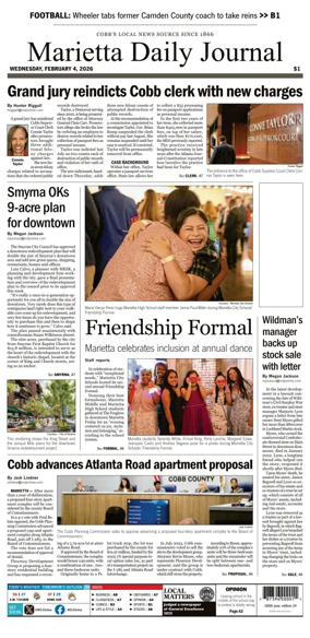 Cover of Marietta Daily Journal