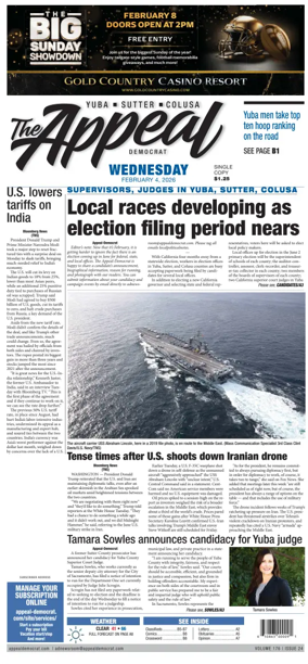 Cover of Marysville Appeal-Democrat