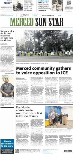 Cover of Merced Sun-Star
