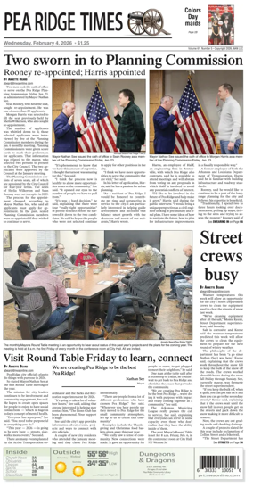 Cover of Pea Ridge Times